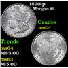 Image 1 : 1890-p Morgan Dollar $1 Grades Select+ Unc