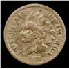 Image 2 : 1872 Indian Cent 1c Grades vg details