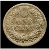 Image 3 : 1872 Indian Cent 1c Grades vg details