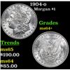 Image 1 : 1904-o Morgan Dollar $1 Grades Choice+ Unc