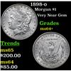Image 1 : 1898-o Morgan Dollar $1 Grades Choice+ Unc