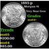 Image 1 : 1885-p Morgan Dollar $1 Grades Choice+ Unc