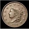 Image 2 : 1834 Coronet Head Large Cent 1c Grades vf+