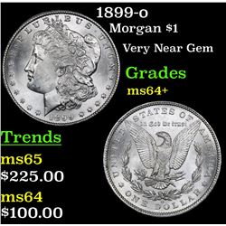 1899-o Morgan Dollar $1 Grades Choice+ Unc