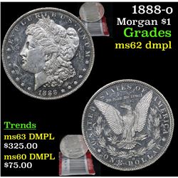 1888-o Morgan Dollar $1 Grades Select Unc DMPL