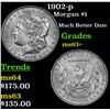 Image 1 : 1902-p Morgan Dollar $1 Grades Select+ Unc