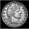 Image 2 : 1892-p Barber Quarter 25c Grades Choice AU