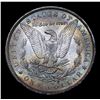 Image 3 : 1884-o Rainbow Toned Morgan Dollar $1 Grades Select+ Unc