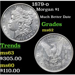 1879-o Morgan Dollar $1 Grades Select Unc