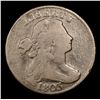 Image 2 : 1803 Draped Bust Large Cent 1c Grades f details