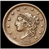 Image 2 : 1838 Coronet Head Large Cent 1c Grades xf+