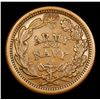 Image 3 : (1863) Army & Navy Civil War Token 1c Grades Choice AU/BU Slider