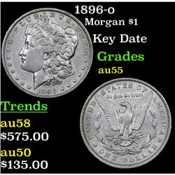 1896-o Morgan Dollar $1 Grades Choice AU