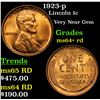 Image 1 : 1923-p Lincoln Cent 1c Grades Choice+ Unc RD