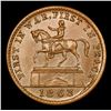 Image 2 : 1863 Union For Ever Civil War Token 1c Grades Choice Unc BN