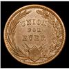 Image 3 : 1863 Union For Ever Civil War Token 1c Grades Choice Unc BN
