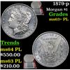 Image 1 : 1879-p Morgan Dollar $1 Grades Select Unc+ PL