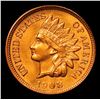 Image 2 : ***Auction Highlight*** 1908 Indian Cent 1c Graded Gem+ Unc RD By USCG (fc)