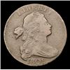 Image 2 : ***Auction Highlight*** 1801 Draped Bust Large Cent 1c Graded vf++ By USCG (fc)