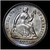 Image 2 : ***Auction Highlight*** 1873-s Rainbow Toned Seated Liberty Half Dime 1/2 10c Graded Choice Unc By U