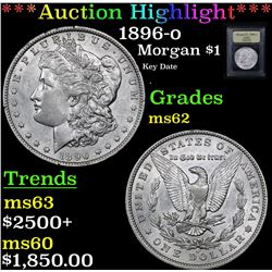 ***Auction Highlight*** 1896-o Morgan Dollar $1 Graded Select Unc By USCG (fc)