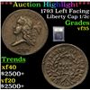 Image 1 : ***Auction Highlight*** 1793 Left Facing Liberty Cap 1/2c 1/2c Graded vf++ By USCG (fc)