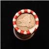 Image 3 : Mixed small cents 1c orig shotgun roll, 1881 Indian Cent, 1858 Flying Eagle Cent other end