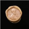 Image 2 : Uncirculated small cents 1c orig shotgun roll, 1974-s . .