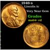 Image 1 : 1946-s Lincoln Cent 1c Grades Choice+ Unc RD