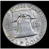 Image 3 : 1959-p Franklin Half Dollar 50c Grades Select+ Unc