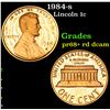 Image 1 : 1984-s Lincoln Cent 1c Grades Gem++ Proof Red Deep cameo