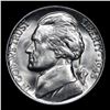 Image 2 : 1945-p Jefferson Nickel 5c Grades Choice+ Unc