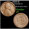 Image 1 : 1922-d Lincoln Cent 1c Grades g, good