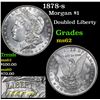 Image 1 : 1878-s Morgan Dollar $1 Grades Select Unc