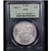 Image 2 : PCGS 1883-o Morgan Dollar $1 Graded ms64 By PCGS