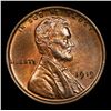 Image 2 : 1919-p Lincoln Cent 1c Grades GEM Unc RB
