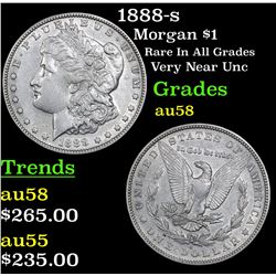 1888-s Morgan Dollar $1 Grades Choice AU/BU Slider