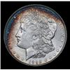 Image 2 : ***Auction Highlight*** 1892-p Rainbow Toned Morgan Dollar $1 Graded Select Unc By USCG (fc)