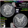 Image 1 : ***Auction Highlight*** 1897-s Morgan Dollar $1 Graded Select Unc DMPL By USCG (fc)