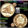 Image 1 : ***Auction Highlight*** 1857 Flying Eagle Cent 1c Graded Proof By USCG (fc)