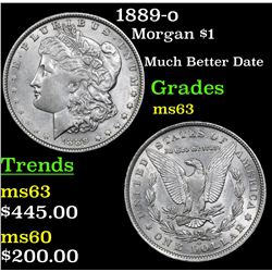 1889-o Morgan Dollar $1 Grades Select Unc