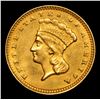 Image 2 : ***Auction Highlight*** 1874 Gold Dollar $1 Graded Select Unc By USCG (fc)
