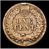 Image 3 : 1860 Indian Cent 1c Grades vf+