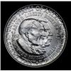 Image 2 : 1952-p Wash/Car Old Commem Half Dollar 50c Grades Choice Unc