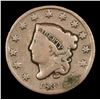 Image 2 : 1831 Coronet Head Large Cent 1c Grades vg+