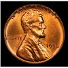 Image 2 : 1958-p Lincoln Cent 1c Grades GEM Unc RD