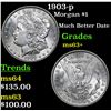 Image 1 : 1903-p Morgan Dollar $1 Grades Select+ Unc