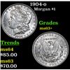 Image 1 : 1904-o Morgan Dollar $1 Grades Select+ Unc