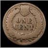 Image 3 : 1875 Indian Cent 1c Grades g+