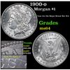 Image 1 : 1900-o Morgan Dollar $1 Grades Choice Unc